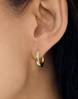 Huggie Earrings Set