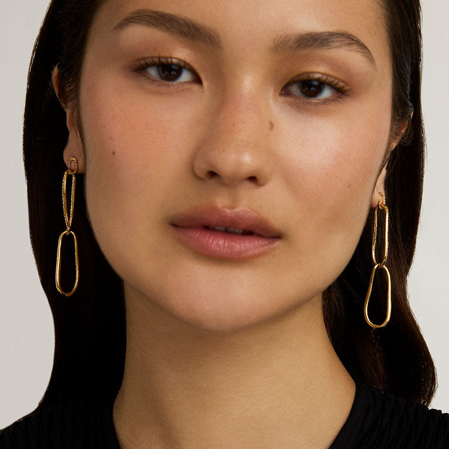 Camille Statement Drop Earrings
