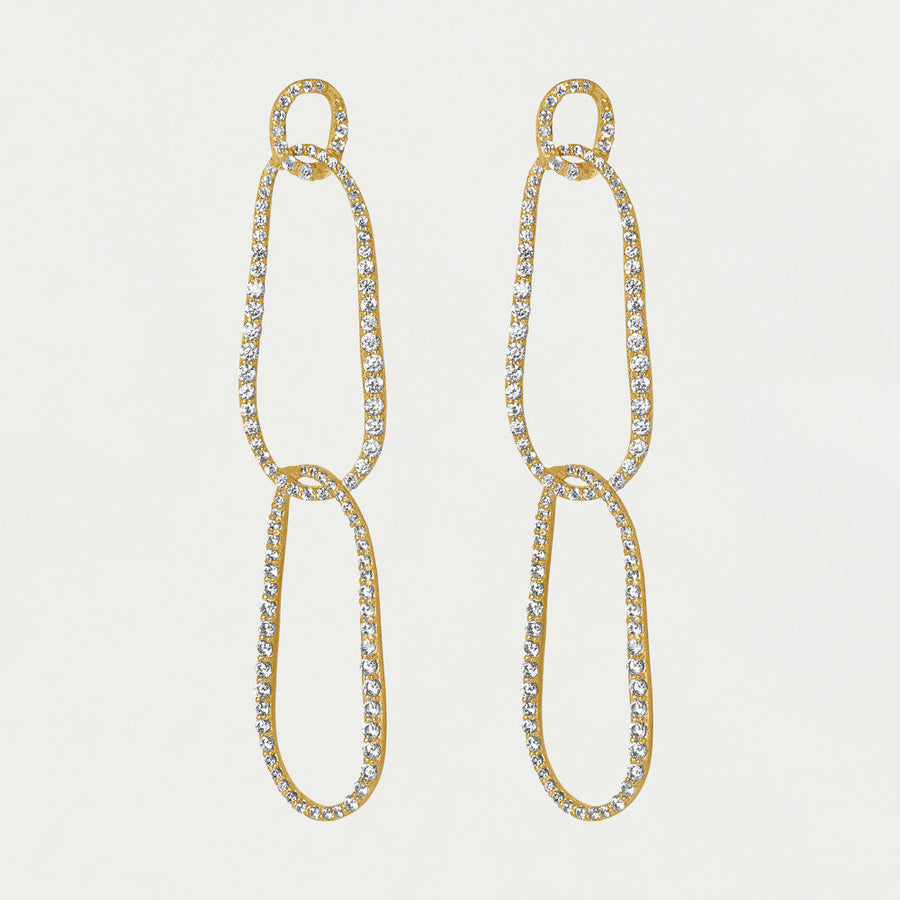 Camille Statement Drop Earrings