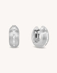 Gemma Huggie Hoops