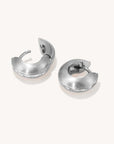 Gemma Huggie Hoops