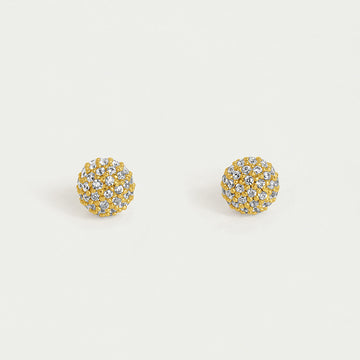 Petit Pavé Mini Ball Studs