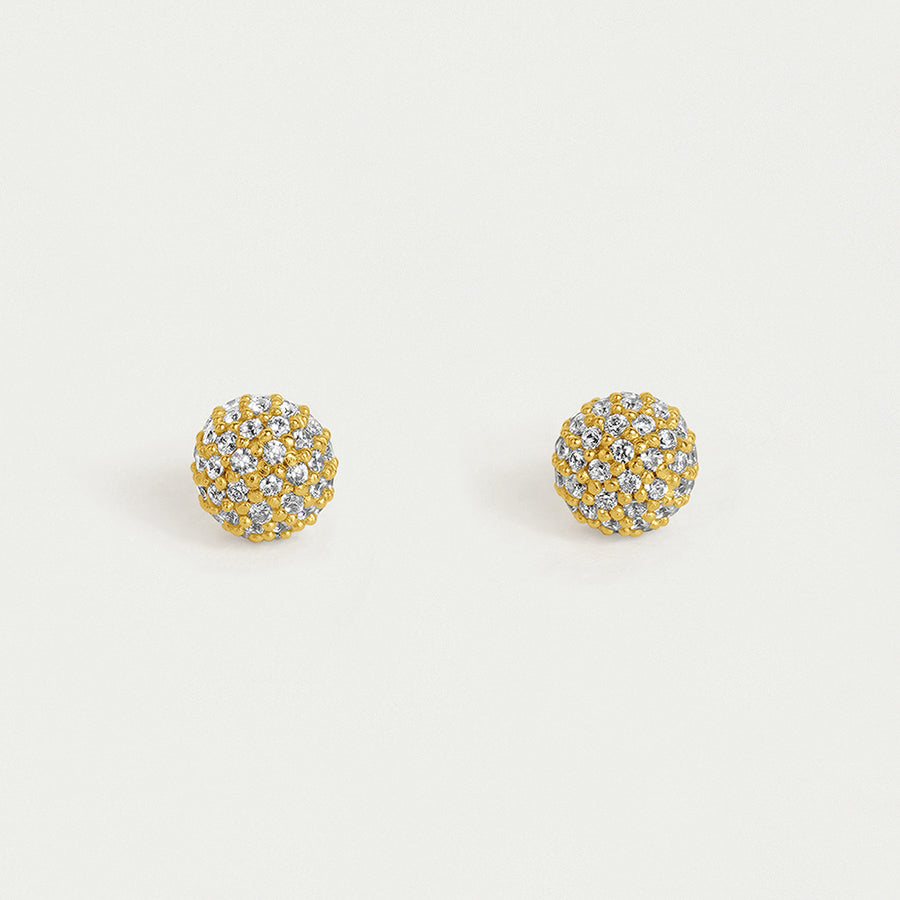 Petit Pavé Mini Ball Studs