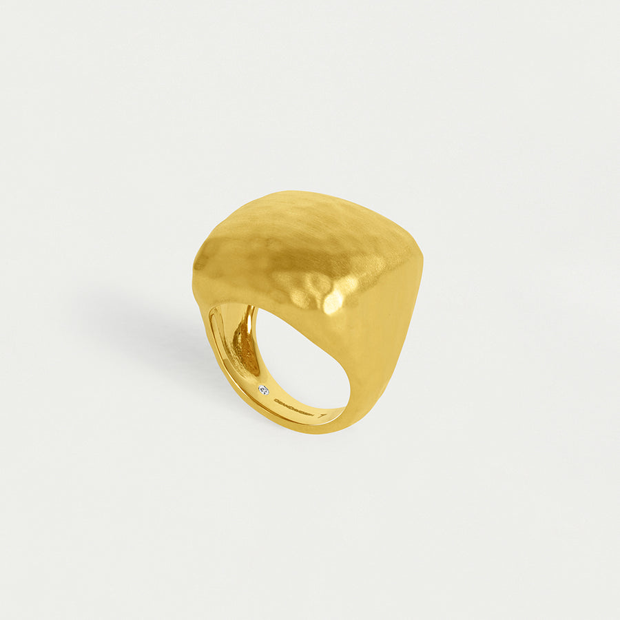 Nomad Square Statement Ring