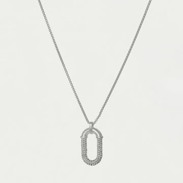Solene Pavé Pendant Necklace