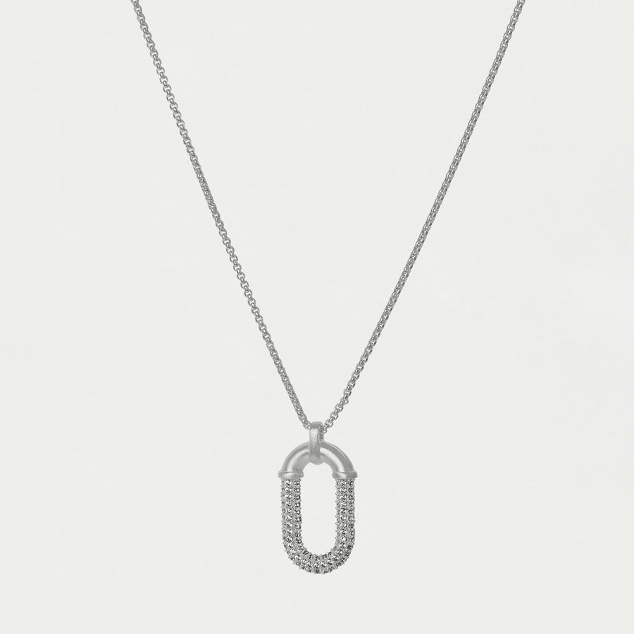 Solene Pavé Pendant Necklace