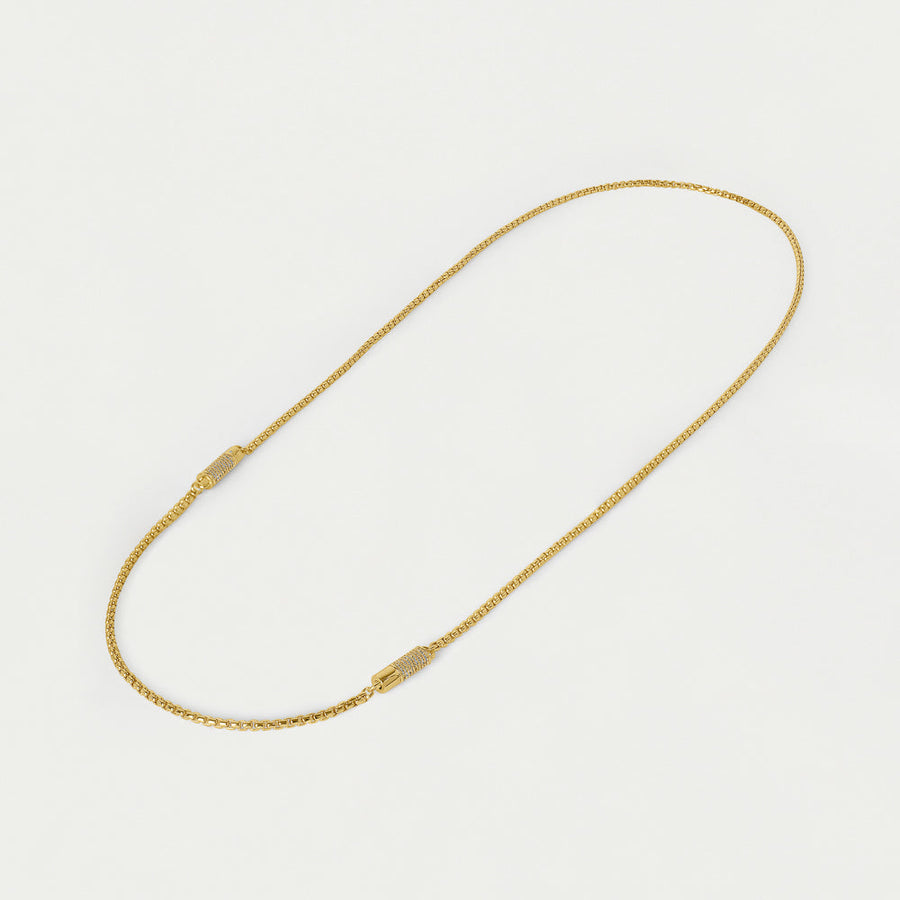 Juliette Pavé Station Necklace