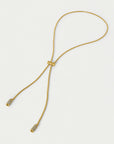 Juliette Pavé Lariat Necklace