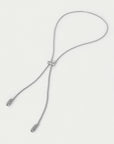Juliette Pavé Lariat Necklace