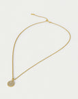 Mirabeaux Pave Long Pendant Necklace