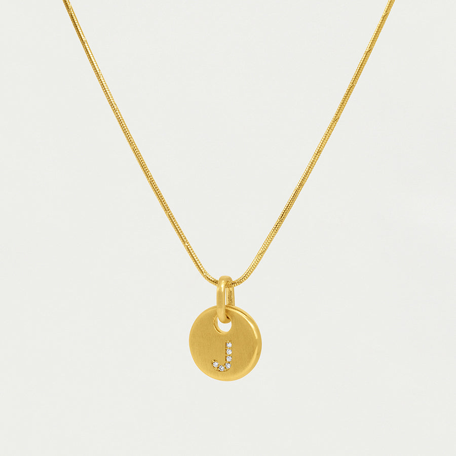 Pavé Initial Necklace
