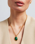 Forme Gemstone Statement Necklace