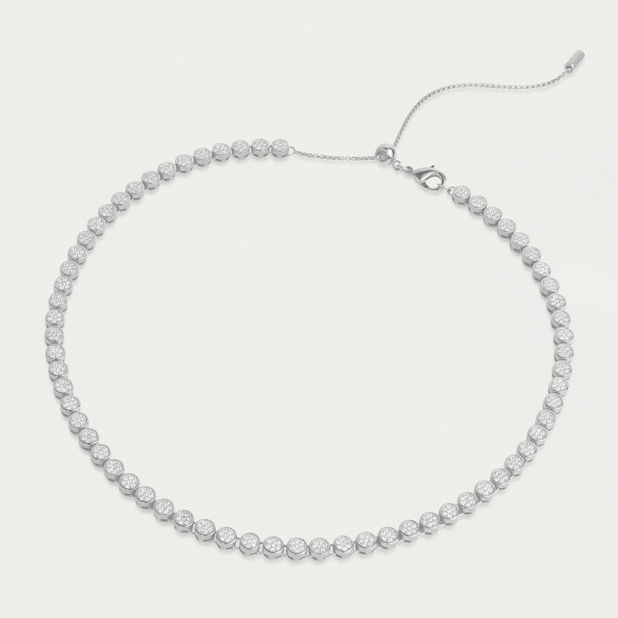 Mirabeau Pavé Tennis Necklace