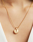 Pave Initial Necklace