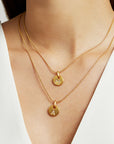 Pave Initial Necklace