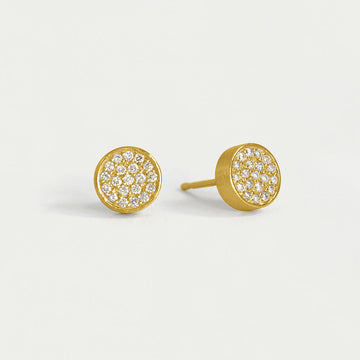 14K Gold Signature Diamond Studs