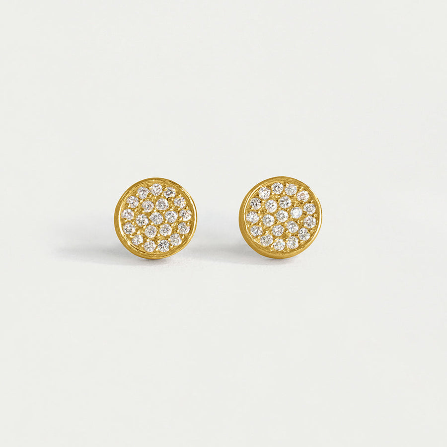 14K Gold Signature Diamond Studs