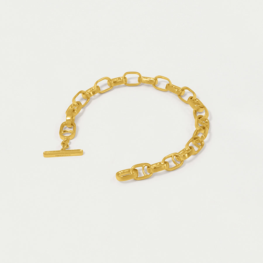 Manhattan Chain Link Statement Bracelet