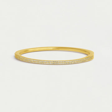 Signature Pave Hinge Bangle