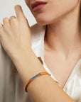 Signature Revival Hinge Gemstone Bangle