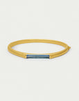 Signature Revival Hinge Gemstone Bangle