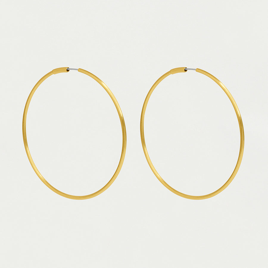 Oversized Thin Hoops