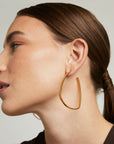 Large Square Hoops