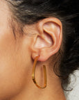 Small Square Hoops