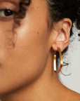 Small Square Hoops