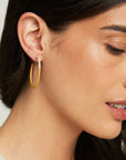 Signature Pave Hoops