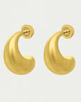 Signature Teardrop Huggie Earrings