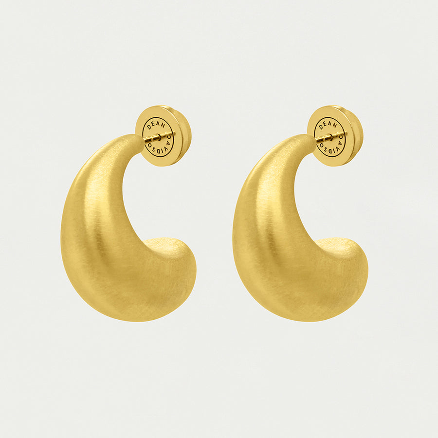 Signature Teardrop Huggie Earrings