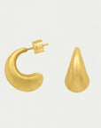Signature Teardrop Huggie Earrings