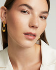 Manhattan Chain Link Mini Drop Earrings