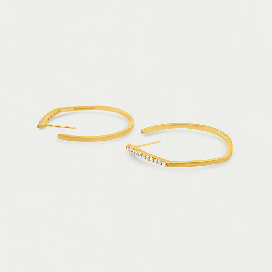 Midi Spire Hoops