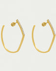 Midi Spire Hoops