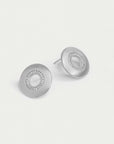 Petit Pavé Circle Studs