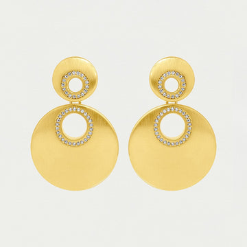 Petit Pave Statement Earrings