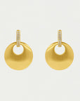 Petit Pave Drop Earrings