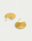 Petit Pave Disc Earrings