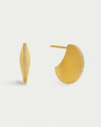 Petit Pave Disc Earrings