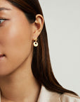 Petit Pave Mini Drop Earrings