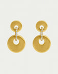 Petit Pave Mini Drop Earrings