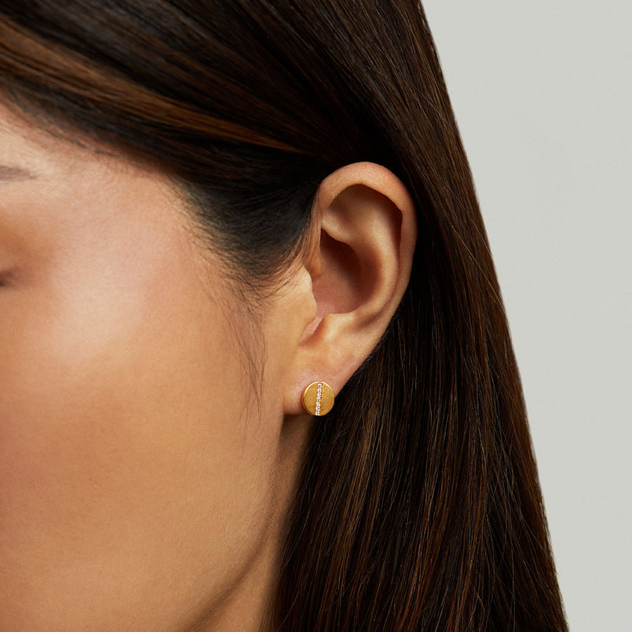 Petit Pave Studs