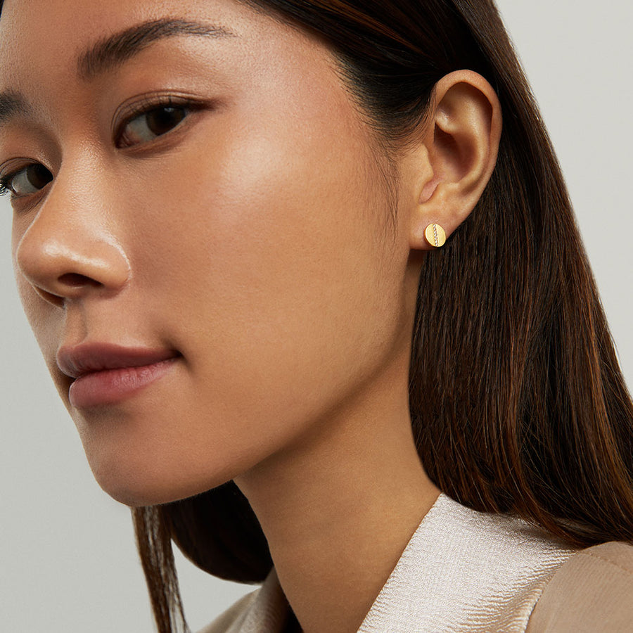 Petit Pave Studs