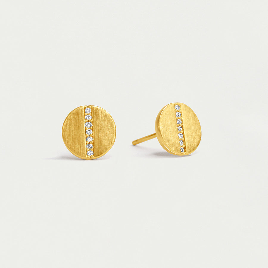 Petit Pave Studs