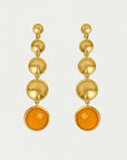 Sol Statement Gemstone Drop Earrings