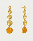 Sol Statement Gemstone Drop Earrings
