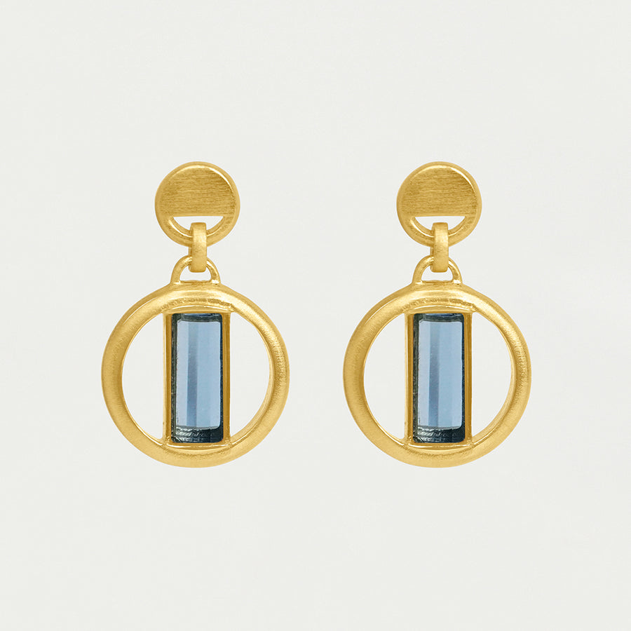 Signature Revival Gemstone Droplet Earrings