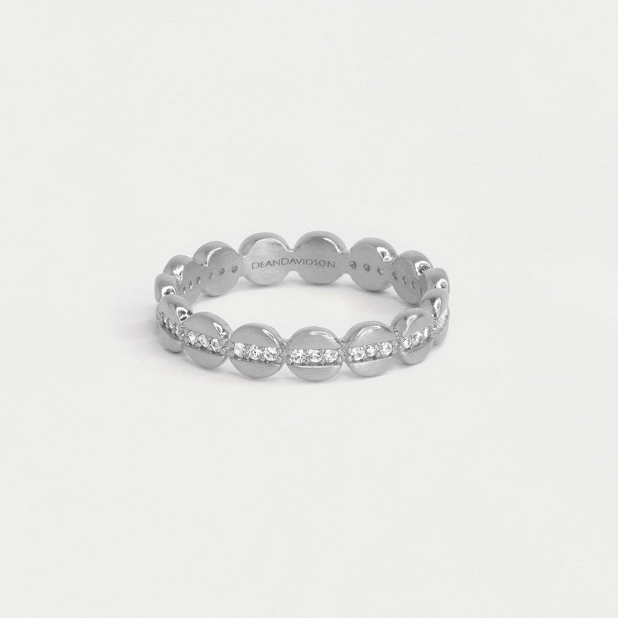 Petit Pavé Stacking Ring